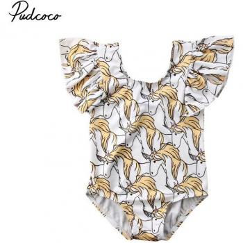 Dibujos Animados Bikini Niña Pequeña