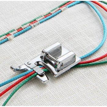 Cording Presser Foot 3 Hole for Brother, Janome, Toyota, Singer