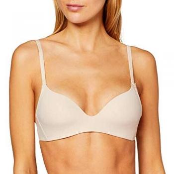 Sloggi Wow Comfort P, Sujetador para Mujer, Color Beige, Talla 80C EU