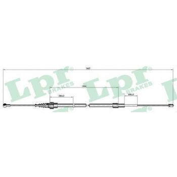 Freno Manual LPR C0808B Cable