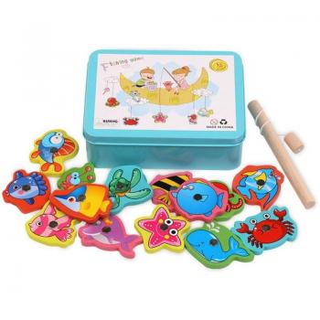 Educational Fishing Game with Iron Box