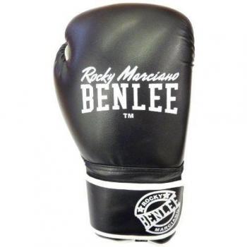 BENLEE Quincy 10 Oz Schwarz – Profi-Boxhandschuh für Rocky Marciano