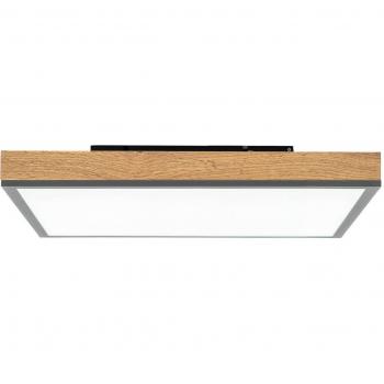 Lámpara de techo Laviona LED, 1 llama, de madera, 45 cm, Lindby