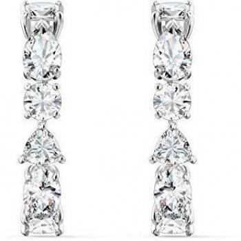 Swarovski Tennis DLXMC Transparente con Acabado Rodio