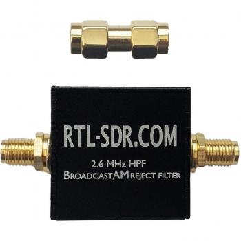 RTL-SDR Hochpassfilter 2,6 MHz