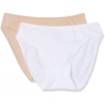 DIM Basic Braguita de Algodón elástico Pack x2 para Mujer