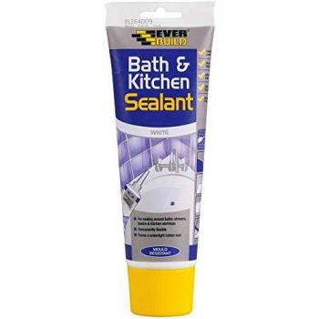 Everbuild Easi Squeeze Bath and Kitchen Seal White 200ml