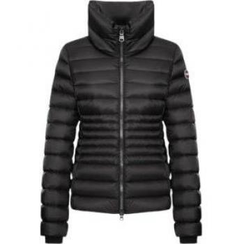 Colmar Black Slim Fit Down Jacket for Women XS
