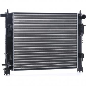 Radiatore motore con alette di raffreddamento montate meccanicamente per RENAULT e DACIA 470R0577