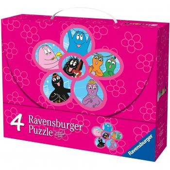 Set Barbapapa Valigetta 4 puzzle Ravensburger