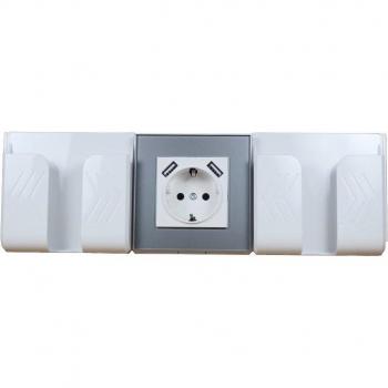 Bloc d’alimentation USB Argent 5V 2A