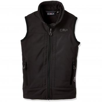 Chaleco Softshell para Niños CMP, Negro (U901), 10 años (140 cm)