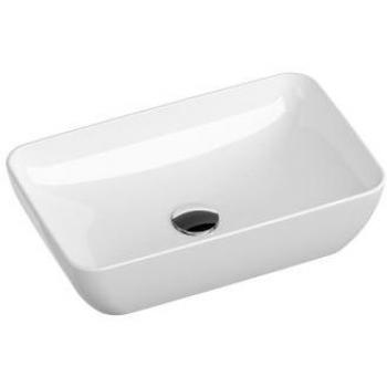 Lavabo da appoggio 50x31 cm Ravak UNI bianco