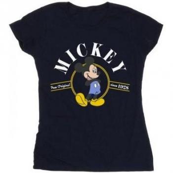 Authentic Disney Mickey Mouse Navy Cotton Top