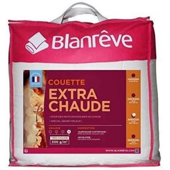 Couette blanche extra chaude en microfibre