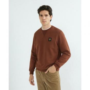 Belstaff Men's Large Crew Neck Sweatshirt