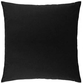 Taie d'oreiller noir 1 pièce