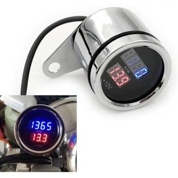 Tacómetro Electrónico Digital para Motocicleta Lingua 50Cc-250Cc