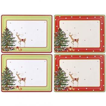 Portmeirion Christmas Jubilee Placemats S/4 (M) Multi-Colour