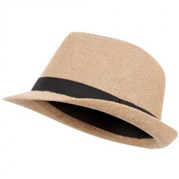 Cappello Unisex Beige Trespass Fedora per Donne