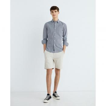 Dockers Camicia A Maniche Lunghe Slim Fit Lunar Dobby Navy