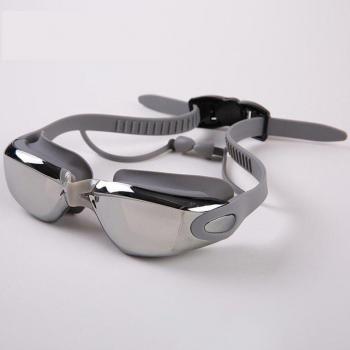 High-Definition Silicone Swimming Goggles Set for Adults