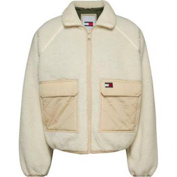 Tommy Jeans modische Teddy Bomberjacke für Damen
