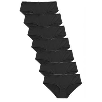 Next Mikrofaser Slips Schwarz 7er Set