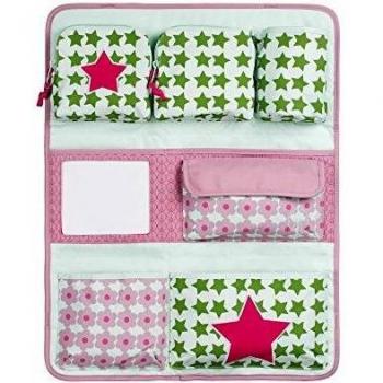 Auto‑Rücksitz Organizer Kids – Zusammenklappbar, hängbar, Car-Wrap-to-Go in Starlight Magenta