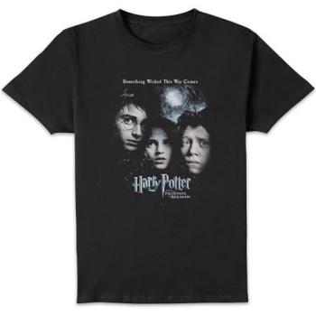 Unisex HP Prisoners of Azkaban Graphic Tee – Black Size Large