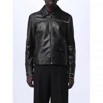 Coat Valentino Noir Hommes 48