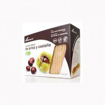 Tostadas Ligeras Arroz Integral y Castaña Soria Natural 95 g
