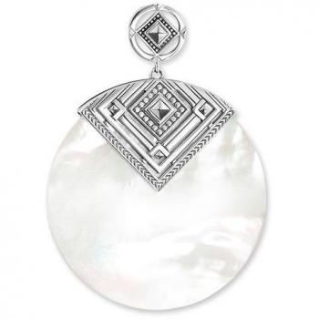 Thomas Sabo Damen‑Earrings Perlmutt‑Glanz 925 Silber – H1932‑363‑14