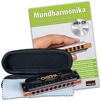 Cascha Mundharmonika, Blues Harp Profesional C-Major Set, Mundharmonikas, Diatonische Mundharmonikas, Blues Harp Profesional C-Major Set