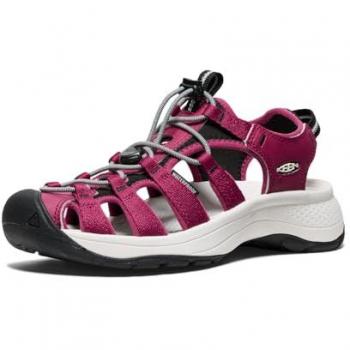 Keen Astoria West Sport-Sandale Damen – Beajolais/Star White