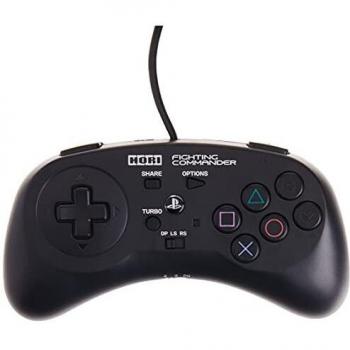 PS4 Hori Fighting Commander Pad – schwarz, gebrauchte Version