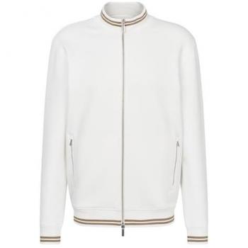 Bugatti Turbo Vibes Sweatjacke – Reißverschluss, Stehkragen