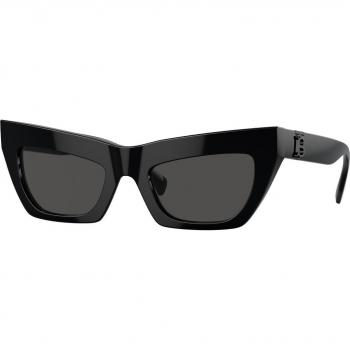 Burberry BE4405 409387 Lunettes de Soleil Femme Noires Cat Eye