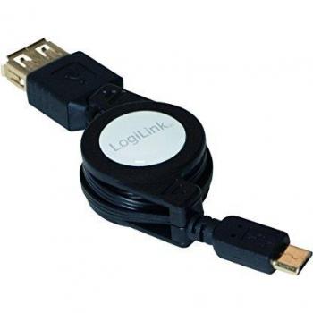 LogiLink AA0069 USB OTG Cable 0.75 m