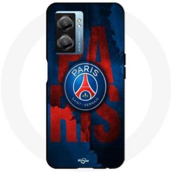 Oppo A77 5G Hoesje met Paris Saint Germain FC Logo