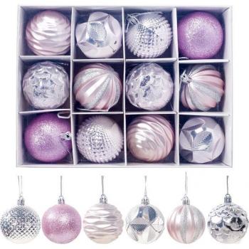 Holiday Decor Baubles 12 Pack 60mm