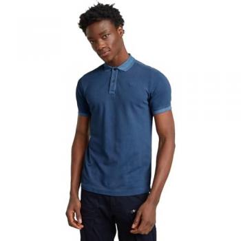 G-Star Dark Sea Blue Dunda Polo for Men XS