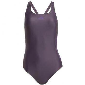 Adidas 3-Stripes C-Back Swimsuit Aurora Plum