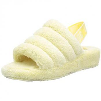 Ugg W Fluff Yeah Terry Hausschuhe Gelb 1127116