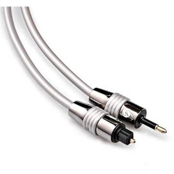 Mini Toslink to Standard Toslink Cable 5m