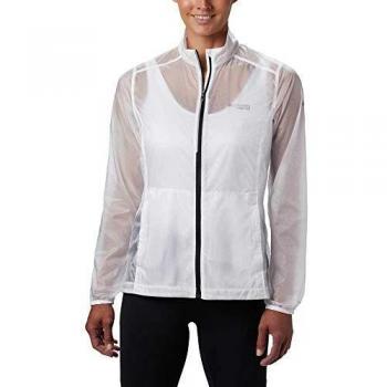 Kolumbianische Damenwindjacke White Aerial EM, L