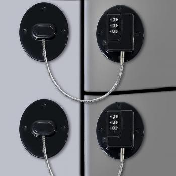 Serrure à code pour réfrigérateur DUQI 2 Pack