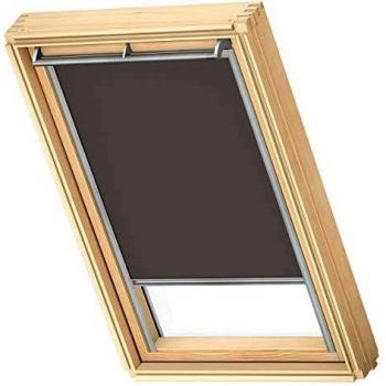 VELUX Verdunkelungsrollo 78x98 cm, Grau, MK04, Manuell, Aluminiumschiene