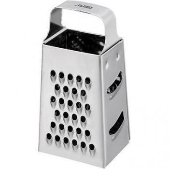 Mini-râpe carré Cubi – Gefu – Argent – Inox