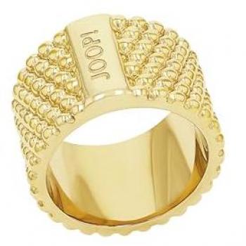 Joop! Edelstahl Fingerring in Gelbgold – Größe 60, 13,5 mm
